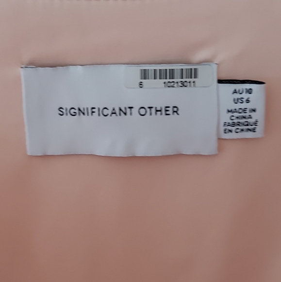 Significant Other SO Pineapple Palm Clip Dot Cutout Angelina Dress US Size 6 - Picture 4 of 4